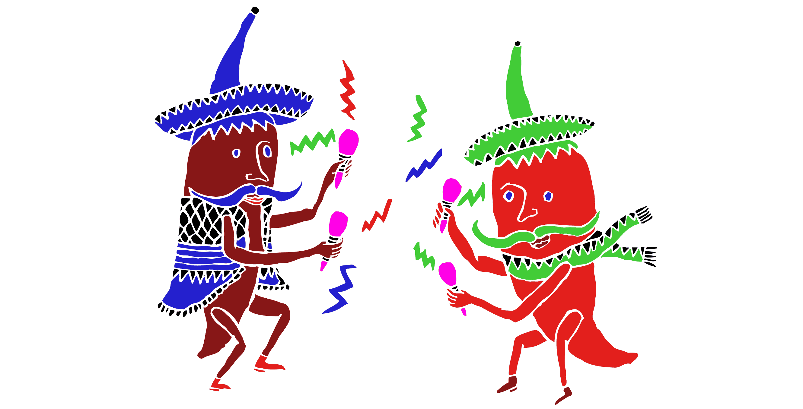 Dancing Peppers